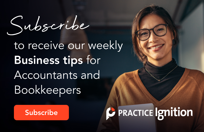 Subscribe to receive curated weekly business tips for Accountants & Bookkeepers
