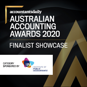 Accountants Daily Australian Accounting Awards Finalist Showcase – Public Accountant of the Year