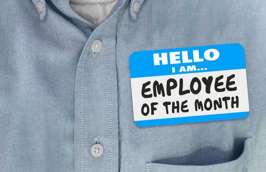 employee of the month ad