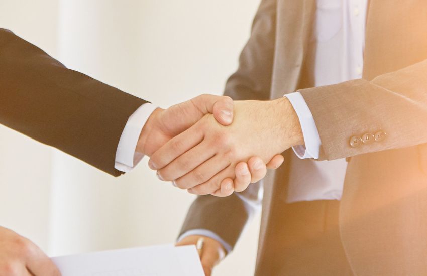 appointment handshake