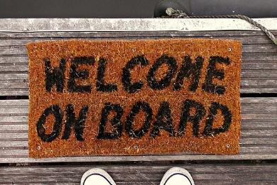 bring on board a new principal  welcome on board