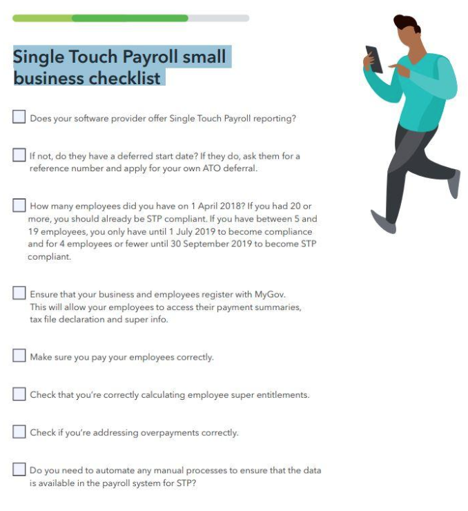 single touch payroll small business checklist